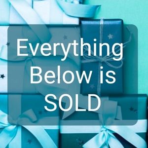 ONLY SOLD ITEMS BELOW